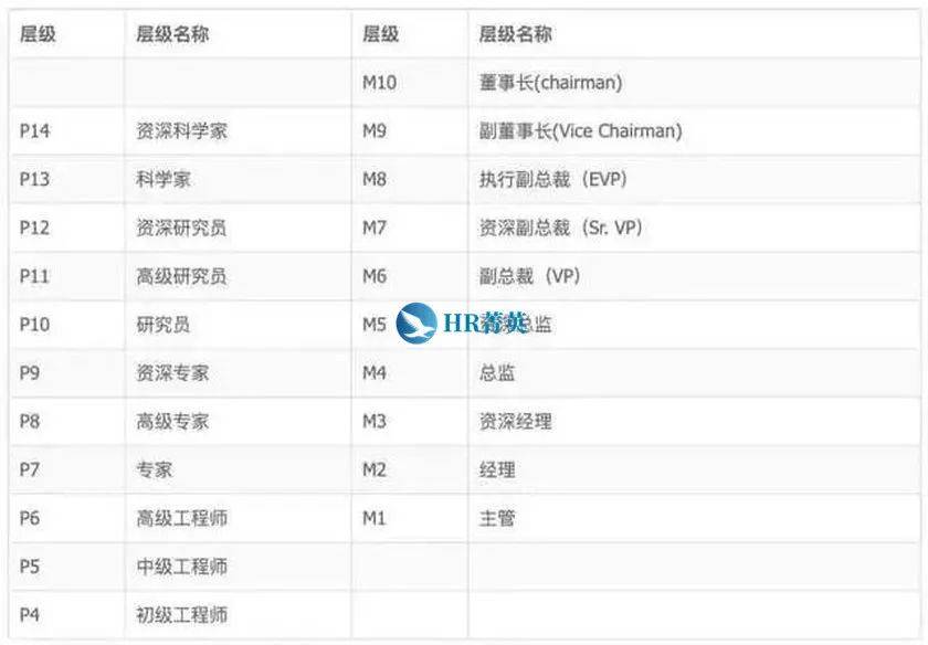 百度最新职级体系解析