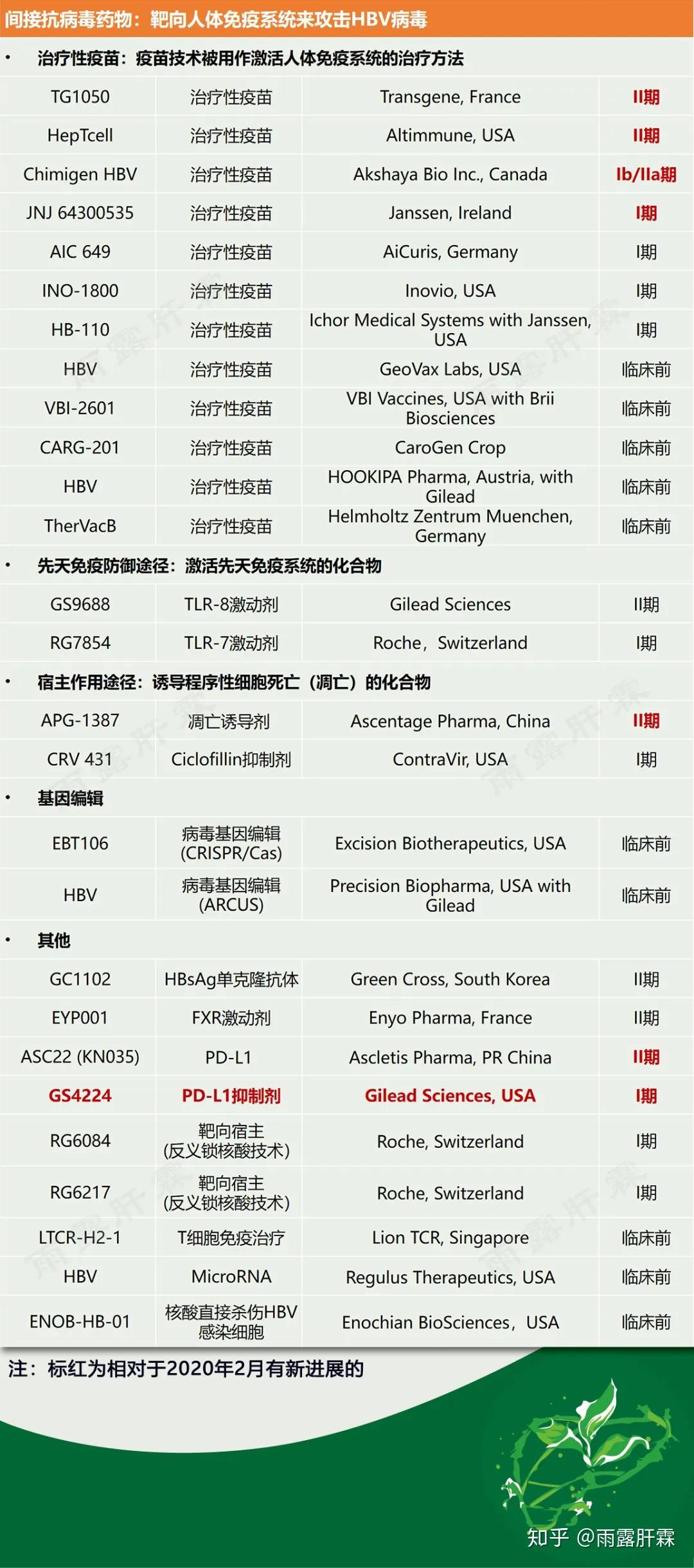 全球乙肝最新药物，突破与展望