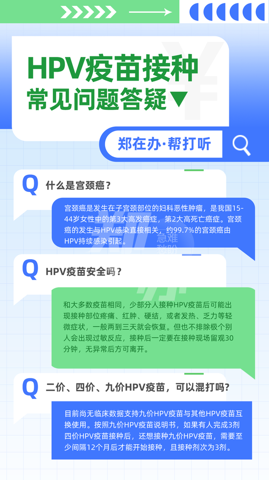 郑州九价疫苗最新情况报道